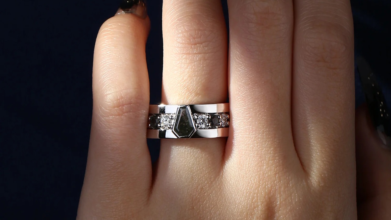 Unique Coffin Shape Engagement Rings from StarlandUS